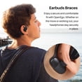 thumbnail image 3 of TOZO AI Noise Cancel Headphones, Open Ear Earbuds, Bone Conduction Headphones, 80H, 100+ Languages AI Translation, AI Clear Calls, OrigX Acoustics Stereo Bass, Lightweight Comfortable Wear, 3 of 10
