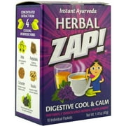 Herbal Zap! Instant Ayurveda, Digestive Cool & Calm, Dissolving Packets, 10 CT