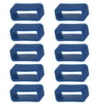 thumbnail image 5 of 10 Piezas Retenedor de Silicona para Correa Reloj (14 / 16 / 20 , Azul, 16 mm 10 piezas 16 mm azul Salvador lazo de correa de reloj de goma, 5 of 5