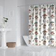 thumbnail image 2 of Mushroom Fairy Princess Pattern Shower Curtain 84"x72" ,Bathroom Decorative Shower Curtains Set with 12 Hooks,Modern Waterproof Washable Shower Curtain, 2 of 6