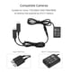 thumbnail image 4 of Adaptador Andoer Dual USB Power Adpater DC Coupler Reemplazo DR-E17 Paquete de batería simulada Reemplazo para cámaras Canon 77D 200D 750D 760D 800D Andoer  Adaptador, 4 of 4