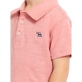thumbnail image 6 of Wonder Nation Toddler Boys Cotton Polo Shirt with Short Sleeves, Sizes 12M-5T, 6 of 6