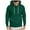 Dark Green Pullover Hoodie with Pockets, variant on Hoodies For Men Pullover Plain Hoodie Men's Hoodies Lightweight Pullover Long Sleeve Athletic Sweatshirts for Gym Workout Comfort Thin Plain hoodie