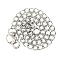 thumbnail image 1 of Cadena de Cinturón Minnieouse Portátil de Moda Reemplazo Antioxidante Accesorios de Adorno Largo Plata 70cm, 1 of 6