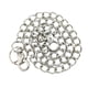 thumbnail image 1 of Guardurnaity Aleación cinturón cadena elegante moda reemplazo Color sólido antioxidante decorativo fotografía cadenas Accesorios Accesorios de disfraces Largo Plata 70cm, 1 of 6