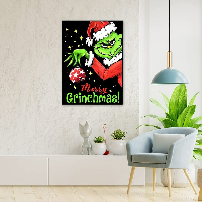 The Grinch (canvas) full round/square drill diamond painting