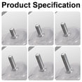 thumbnail image 3 of Thickened Nail Free Picture Hangers Transparent PVC Adhesive Picture Hangers & No Drill Screw Stickers For Wall, 3 of 8