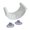 White Sets, variant on mdesiwst Fish Rest Area, Aquarium Fish Recovery Platform with Smooth Edges, High-Load Suction Cup Breathable Mesh Surface Fish Tank Accessories