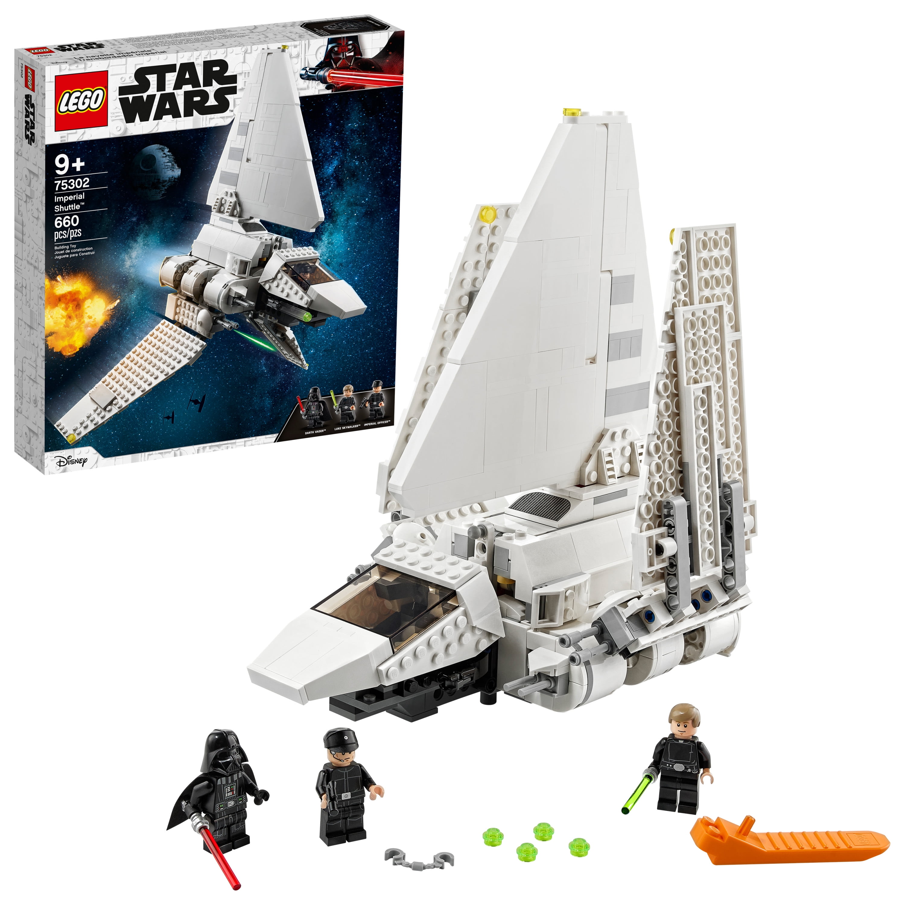 commando BES tegel LEGO Star Wars Imperial Shuttle 75302 Building Toy (660 Pieces) -  Walmart.com