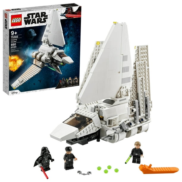Nachtvlek Verhoogd lotus LEGO Star Wars Imperial Shuttle 75302 Building Toy (660 Pieces) -  Walmart.com