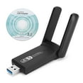thumbnail image 4 of Cergrey Wireless USB Adapter Dual Antenna USB 3.0 WiFi Wireless Adapter Card 1200 Mbps, 4 of 8