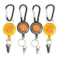 thumbnail image 1 of LOVIVER Support de Badge de Golf Clip Rétractable pour Golfeurs Randonnée, 1 of 8
