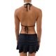thumbnail image 4 of Txlixc Falda con dobladillo plisado informal para mujer, falda corta con cintura elástica de color sólido Txlixc Sexy, 4 of 8