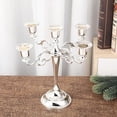 thumbnail image 1 of Dww-chandeliers Candlabres Argent-chandeliers 5 Bras, 1 of 5