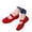 Red, variant on ibiyuan Wide Toe Box Sneakers Women Adjustable Upper Women's Walking Shoes Mesh Knitted Woven on Womens Sneakers Soft Hands-Free Platform Mary Janes Barefoot Shoe