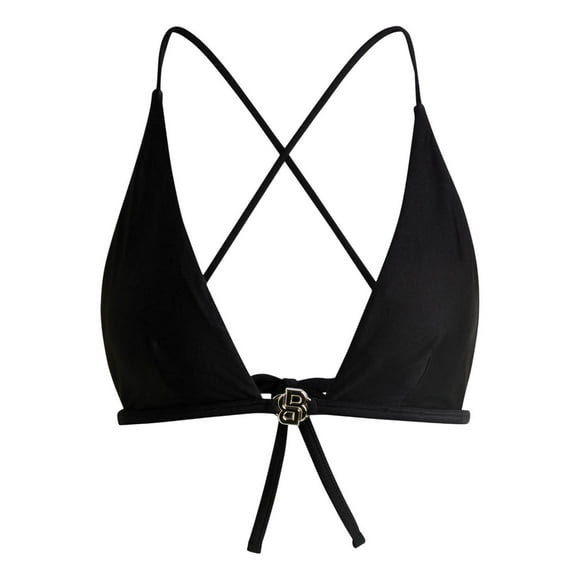 Boss Womens Double B Monogram Bikini Top