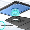 thumbnail image 5 of for iPad 10th Gen/11th Gen (2022/2025) 10.9 inchDetachable Magnetic Case with Sleep/Wake, Multi-Angle Stand, Shockproof TPE+PC Protection - Blue, 5 of 7