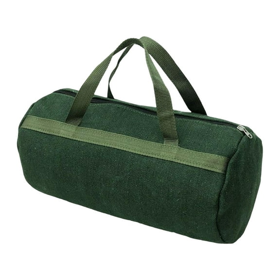 Grill Accessory Storage Bag Thick Canvas Grill Utensil Storage Bag Double Zipper Grill Tool Storage Bag BBQ Tool Storage Bag Carry Bag For Camping Hiking