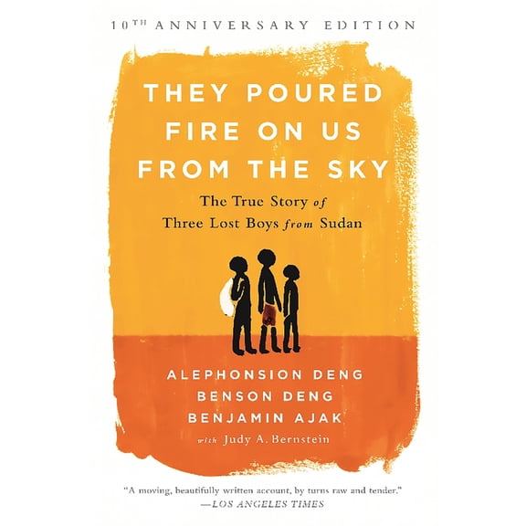 Pre-Owned They Poured Fire on Us from the Sky: The Story of Three Lost Boys from Sudan (Paperback) 1610395980 9781610395984