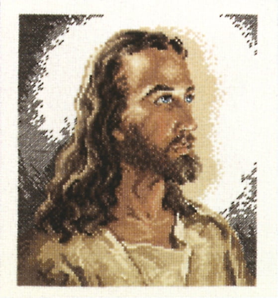 Dimensions-Dimensions Stamped Cross Stitch Kit 11"X14" The Lord Is My Shepherd 