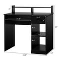 thumbnail image 2 of Gymax Computer Desk PC Laptop Table WorkStation Home Office Study Furniture w/ Drawer, 2 of 10