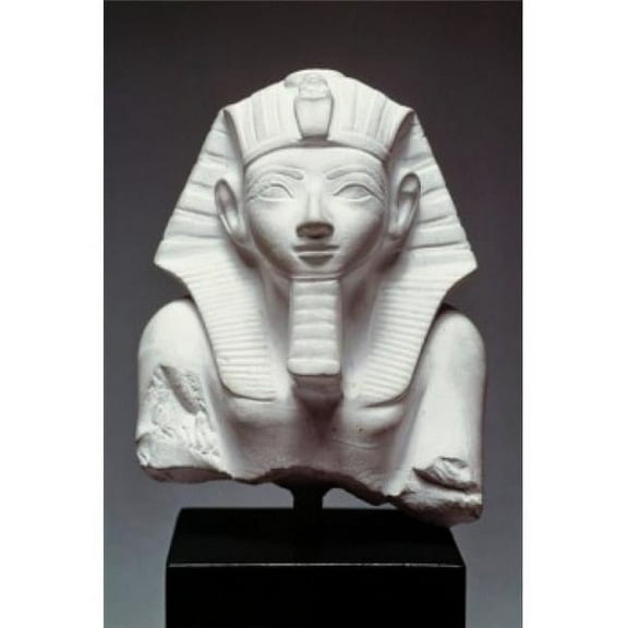 Posterazzi SAL900712 Thutmose III Bust of The King 1450 BC - Eighteenth Dynasty Egyptian Art Staatliche Museen Preussischer Kulturbesitz Agyptisches Museum und Papyrussammlung Berlin Poster Print