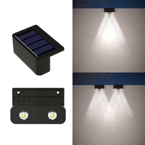Solar Deck Lights Outdoor, Solar Powered LED Step Lights Waterproof Outdoor for Deck, Stairs, Step, Fence, Wall, Patio, Yard, Pool and Pathway