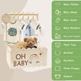 thumbnail image 2 of Armario para baby shower, de madera, con perchas, 13,5 x 9 x 18 cm, 2 of 7
