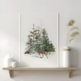 thumbnail image 4 of Merry Christmas Wall Poster Scandinavian Tree Art Print for Seasonal Home Decoration, UNFRAMED 24x36, 4 of 5