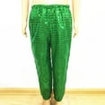 thumbnail image 2 of Girls Sparkly Jazz Dance Pants Loose Fit Hop Streetwear Performance Harem Trousers for Kids Comfortable, 2 of 4