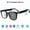 AI Translation Version - [Black Frame + Color-Changing Lenses], variant on AI real-time translation glasses for couples. With auto-dimming lenses, calls, music and remote camera control, ideal for Valentine's gifts.
