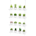 thumbnail image 3 of Soporte para plantas Otniap, 4 niveles, acrílico transparente, estantes de 40 cm, 3 of 9