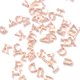 thumbnail image 3 of 26 letras de aleación de joyería de oro rosa para decoración de uñas, joyería de diamantes para decoración de uñas, taladro para uñas, 3 of 3