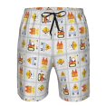 thumbnail image 3 of Fotbe Construction Equipments Worker Trajes de Baño Estampados para Hombre, Shorts de Verano de Secado Rápido, Ropa de Playa, Bañadores-3X-Large, 3 of 6