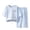 Blue, variant on Gubotare Toddler Boys Pajamas Set Children's Basic Sleepwear Set Printed Long Sleeve Pajamas 2T 3T (Blue,2-3 Years)