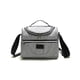 thumbnail image 1 of Guardurnaity Bolsa de almuerzo portátil Cremallera Algodón perlado Enfriador térmico de alimentos Contenedor de almacenamiento de picnic Tote con Bolsas de mensajero y de hombro Gris, 1 of 6
