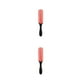 thumbnail image 2 of Vogacara Peine de plástico, accesorios de modelado, conjunto de herramientas de barbería, cepillo de masaje, peines desenredantes de 9 filas, negro rojo 2piezas Vogacara CBP271399, 2 of 6