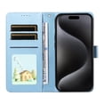 thumbnail image 4 of Funda Cartera GANGXUN con Diseño de Perrito en Relieve para iPhone 17 Pro Max , Protección 360° con Ranuras y Correa Desmontable, 4 of 6