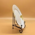 thumbnail image 2 of 1Pc Plate Stands Iron Display Easel Photo Picture Bowl Dish Book Holder Frame Black, 2 of 7