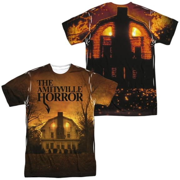 amityville horror men's  house  sublimation t-shirt white