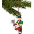 thumbnail image 1 of Ornement Central OC-105-M Golfeur avec Clubs Ornement, 1 of 2