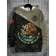 thumbnail image 3 of Sudadera con capucha para hombre, con estampado 3D de la bandera de México, sudadera con cordón, ropa deportiva de manga larga, ropa informal para hombre, 3 of 5