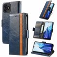 thumbnail image 1 of Compatible avec Blackview Oscal C20 Rfid Bloquant Portefeuille en Cuir Porte-Carte Flip Folio Housse Antichoc, 1 of 3