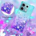thumbnail image 4 of Funda para Xiaomi Redmi Note 13 5G Transparente con Brillos Carcasa Protectora Antigolpes con Glitter Brillante, 4 of 5