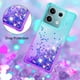 thumbnail image 4 of Funda para Xiaomi Redmi Note 13 5G Transparente con Brillos Carcasa Protectora Antigolpes con Glitter Brillante, 4 of 5