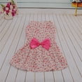 thumbnail image 3 of Ropa de mascotas vestidos mascotas ropa de moda faldas de moda transpirable colorido trajes de fiesta suministros de fiesta para primavera verano rosa m Inevent PT000681-08, 3 of 7