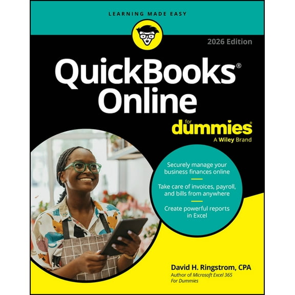 QuickBooks Online for Dummies, 2026 Edition, (Paperback)