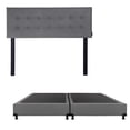 thumbnail image 1 of Box Base Cama King Size + Cabecera Bilbao Gris, 1 of 7