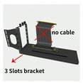 thumbnail image 6 of PCI-E Riser PC Graphics Card Universal Vertical Kickstand Base 2/3 Slots GPU Bracket Holder - RTX3060 3090 4090 RX(C), 6 of 6