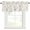 White, variant on Flowers Bees Valances for Windows Farmhouse Kitchen Curtains Valances Rod Pocket Valance Curtains for Windows Farmhouse Spring Botanical Flowers Leaves Window Valances for Bathroom Bedroom 42"x12"